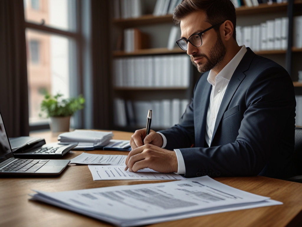 Profesionales de Sozyvrvr analizando documentos inmobiliarios